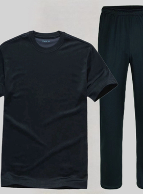 际华无标定制军迷海体恤上衣飞行藏青圆领衫体能服速干短袖T恤