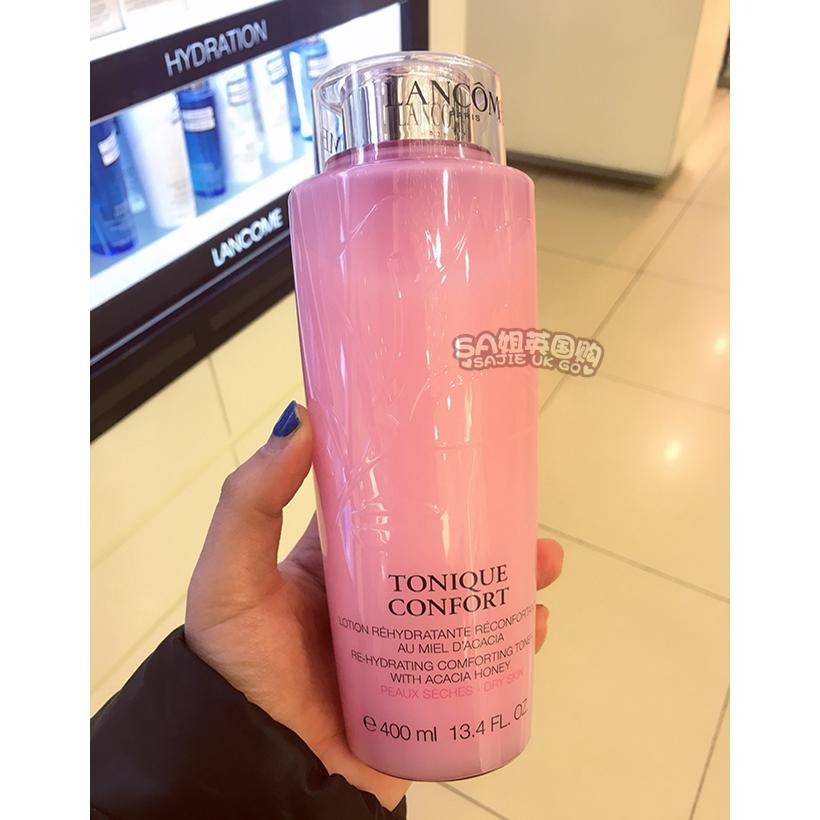 Sa姐英国购 LANCOME兰蔻粉水清滢柔肤水爽肤水玫瑰精华 200/400ml