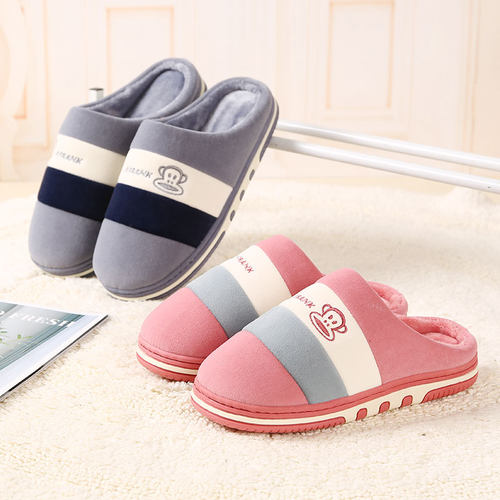 大嘴猴包跟棉拖鞋毛毛棉拖鞋防滑