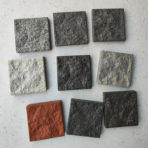 马蹄石100x100x18户外广场马蹄砖