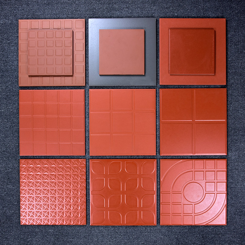 红缸砖广场砖 厨房地砖200 300防潮砖户外车库超市防滑吸油吸水砖
