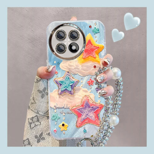 适用一加系列油画海星手机壳