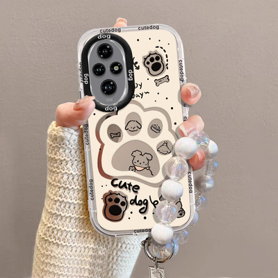 荣耀系列可爱创意萌心狗爪手机壳