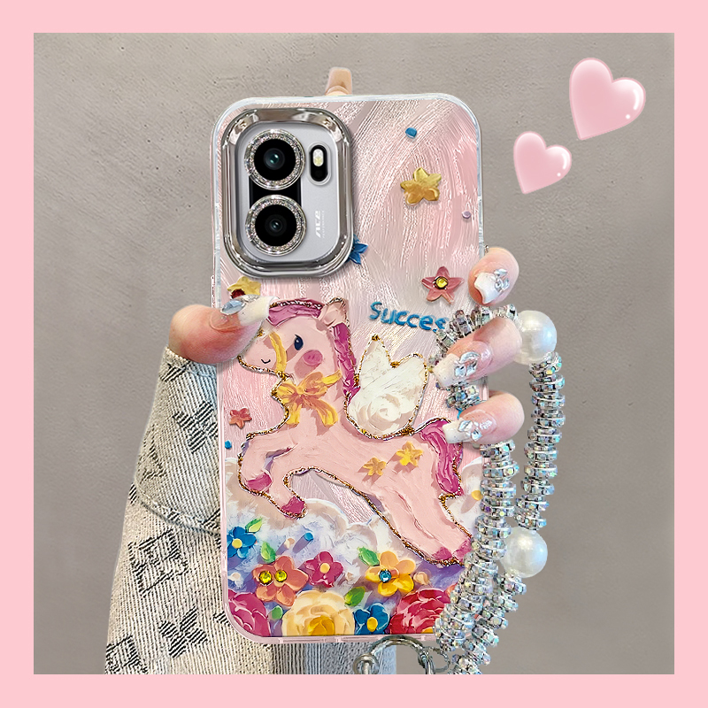 适用一加系列油画小马手机壳