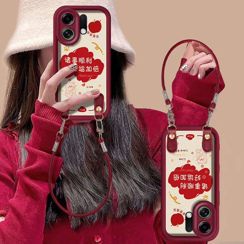 适用OPPOK系列诸事顺利手机壳