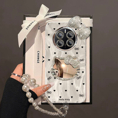 适用华为mate系列爱心Kt猫手机壳