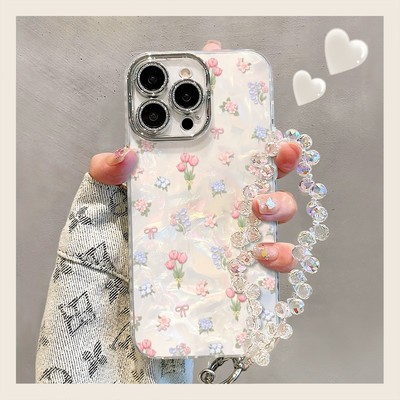 适用苹果系列满屏碎花手机壳