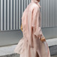 外套显瘦长袖 宽松大码 过膝连衣裙bf气质学院风开衫 长款 防晒衣 衬衫
