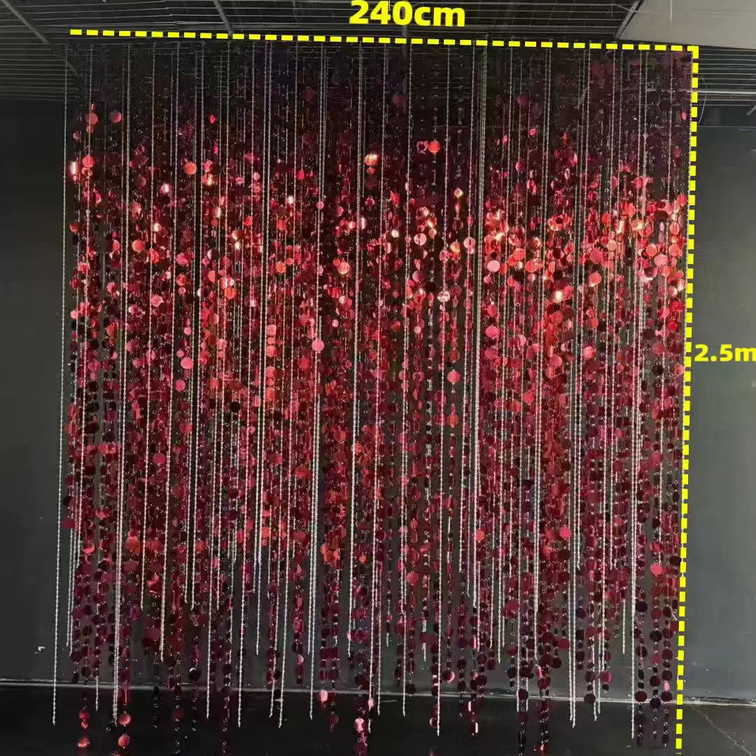 新款吊顶婚礼道具装饰