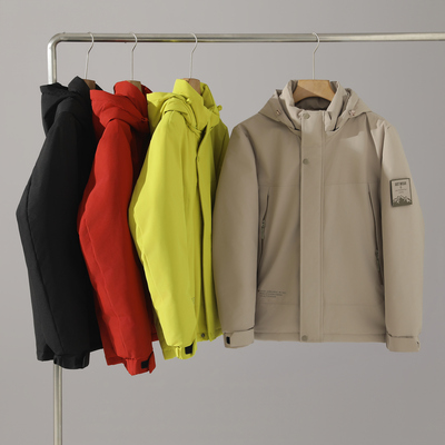 20羊毛内里+石墨烯蓄温保暖 秋冬户外软壳情侣登山滑雪服冲锋衣男