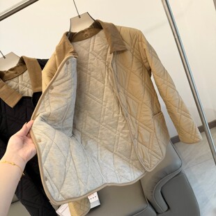 100绵羊毛填充 秋冬男轻薄保暖气绒棉棉衣棉服外套 可拆卸翻领