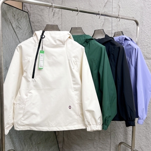 0素平替 松弛感登山夹克外套 防风防水户外机能宽松套头斜拉链女款