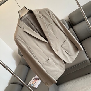 轻旅系列！垂顺丝滑！春夏男士舒适通勤商务百搭休闲西装西单外套