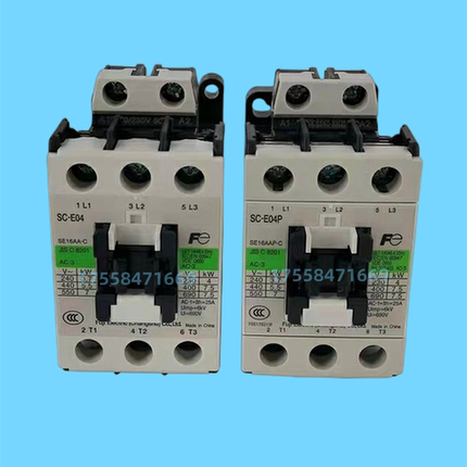 全新富士交流接触器SC-E02A /E05A E03A E04A电梯接触器电梯配件