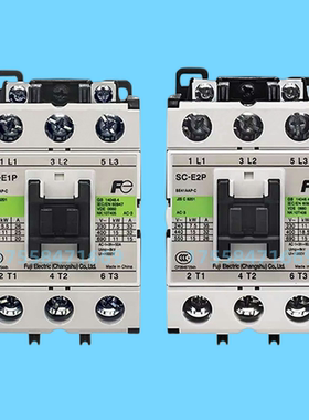 常熟富士交流接触器SC-E1P SC-E2P E2SPE3P电梯接触器E04电梯配件