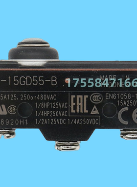 适用三菱富士达电梯配件抱闸检测开关Z-15GD55-B动开关制动器开关