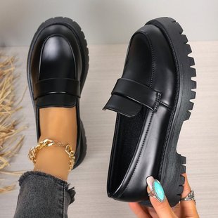 2025 Thick soled College Style Single Shoes Trendy Shoes