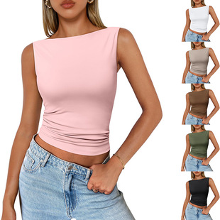 Slim Fit Interior 2025 Sexy Girl Fashion Top Spicy
