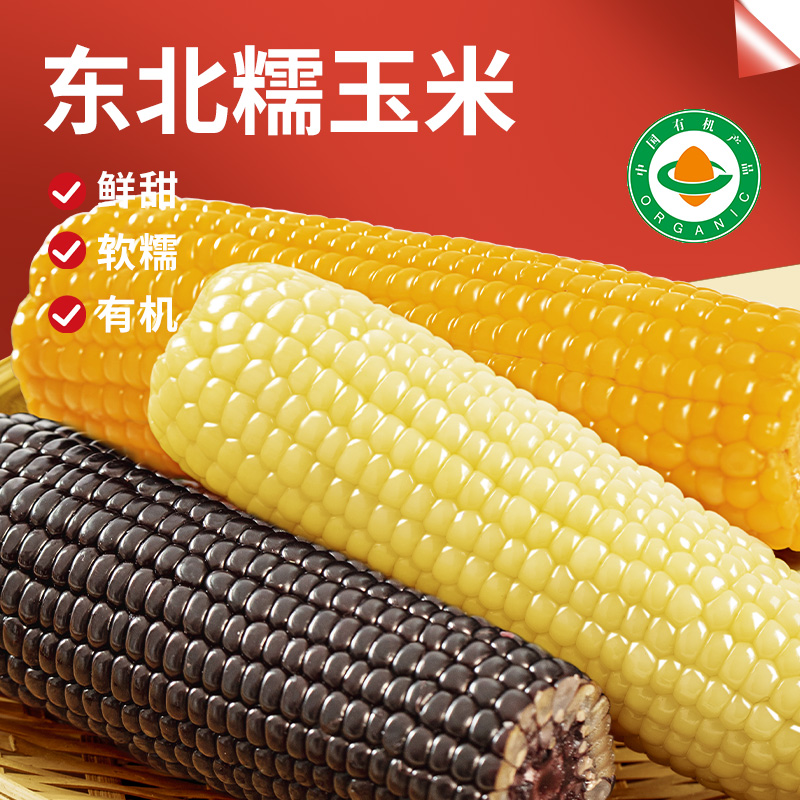 析芮好吃东北糯玉米早餐代餐主食