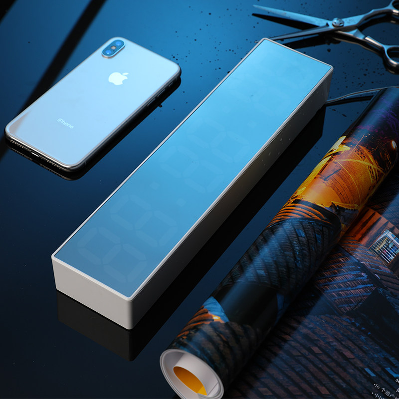 영구 달력 2022 새로운 데스크탑 전자 시계 데스크탑 달력 시계 빛나는 머리맡 작은 알람 시계 디지털