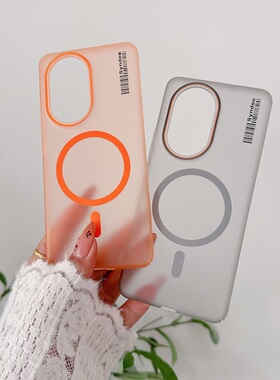 柔砂磁内磁吸无线充电华为Nova13Pro手机壳Nova13超薄PC硬壳Nova12Pro镜头防摔个性磨砂5G全包保护套简约