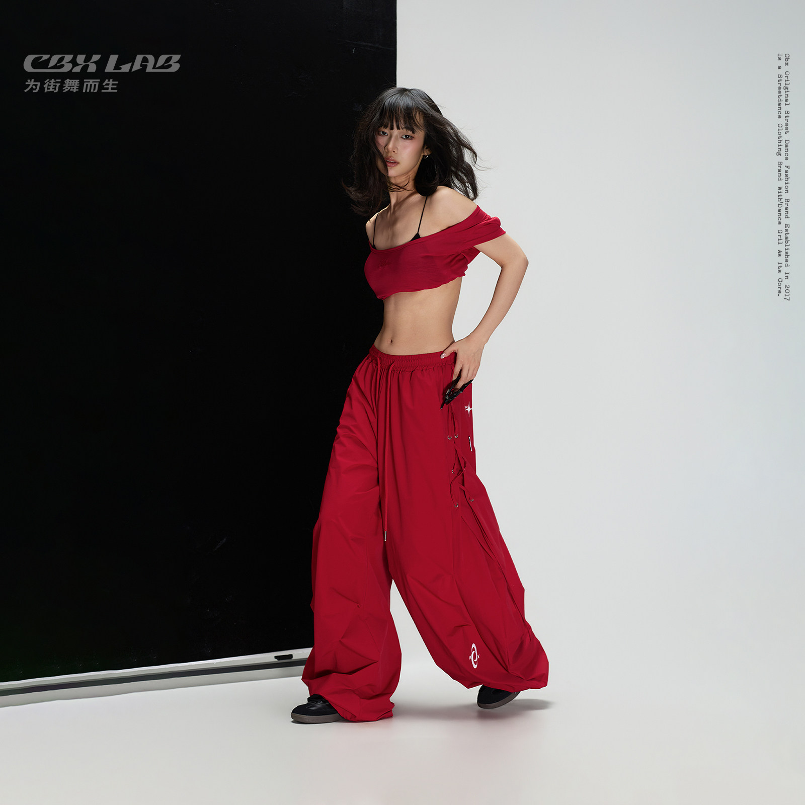 CBXLAB街舞潮牌"会变身的裤子"夏季速干个性辣妹休闲裤美式长裤潮