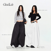 辣妹休闲裤 CBXLAB街舞潮牌oversize显瘦灯笼嘻哈长裤 跳舞速干个性