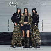 跳舞连帽外套 美式 荒岛迷彩系列 街头复古休闲裤 CBXLAB街舞潮牌