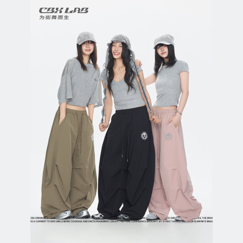 CBXLAB街舞潮牌嘻哈美式休闲裤