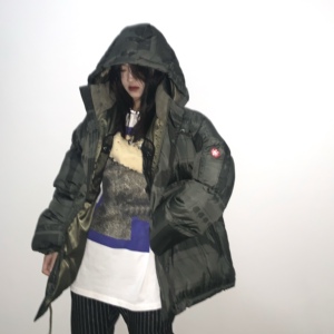 CAVEMPT CE日系面包服夹克羽绒服棉衣加厚外套宽松男女保暖连帽