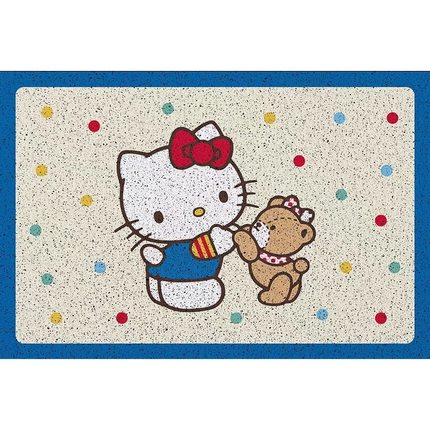 地垫入户门垫门口地毯hellokitty凯蒂猫家用除尘蹭土耐磨防滑脚垫