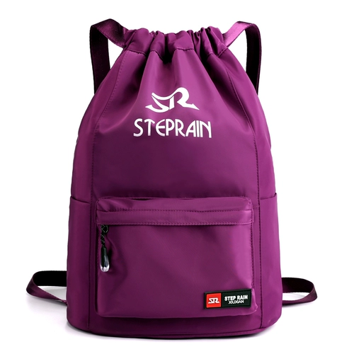 Мешочек, простой водонепроницаемый рюкзак, вместительная и большая спортивная баскетбольная спортивная сумка для путешествий, сумка для хранения, на шнурках