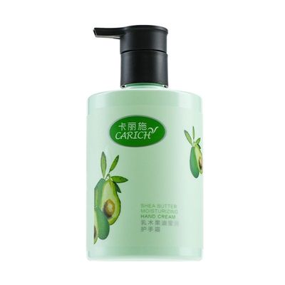 卡丽施300g油莹润护手霜大瓶家庭装滋润保湿补水嫩肤绿叶女乳木果