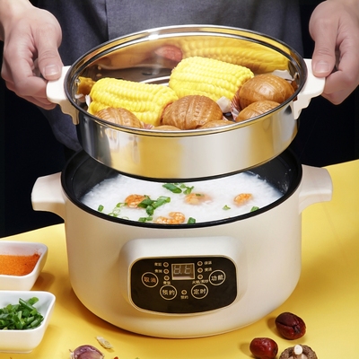 层蒸煮炖一体锅电蒸锅多功能家用