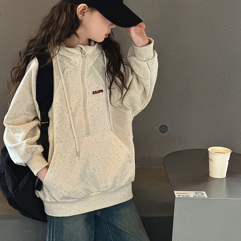 女童秋装卫衣2025新款洋气秋季儿童长袖衣服女大童春秋款连帽上衣,童装/婴儿装/亲子装,卫衣/绒衫,淘宝优惠券,粉丝福利购,淘宝优惠卷