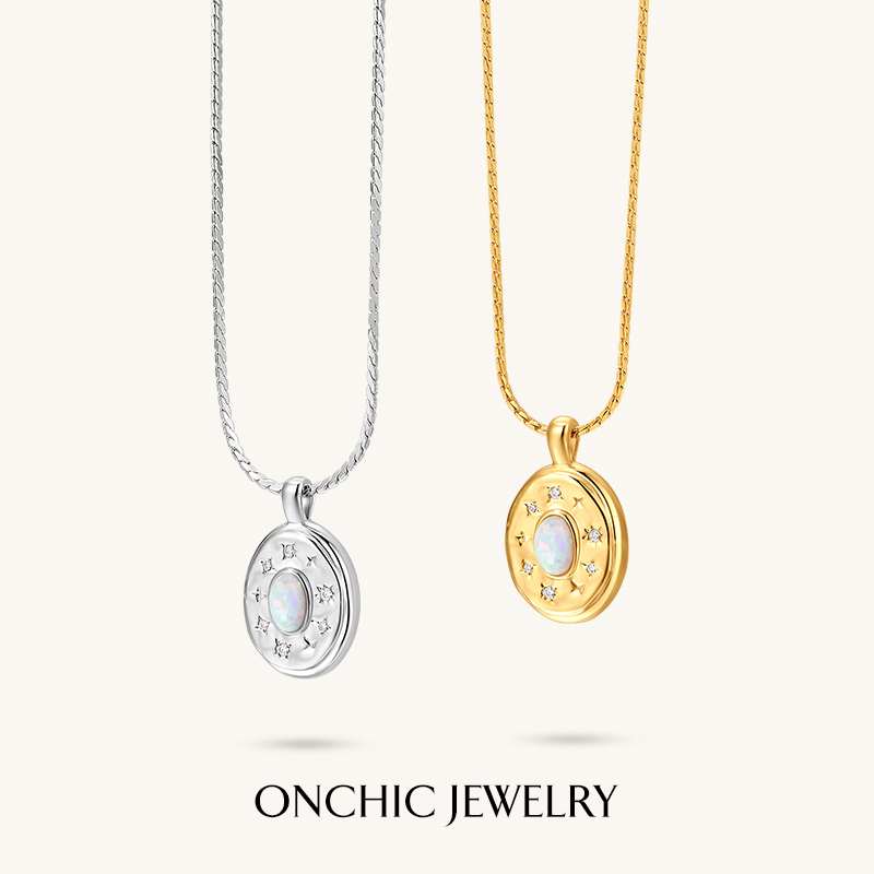 明星同款ONCHIC项链小众设计感