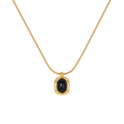 【直播】Onchic浮金项链女吊坠锁骨链耳环女