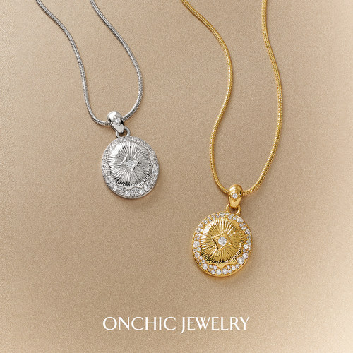 Onchic北极星项链简约百搭