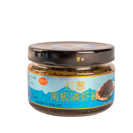 青岛特产味齐香红葱南极磷虾酱海鲜酱拌饭酱拌面酱即食深海鳞虾酱