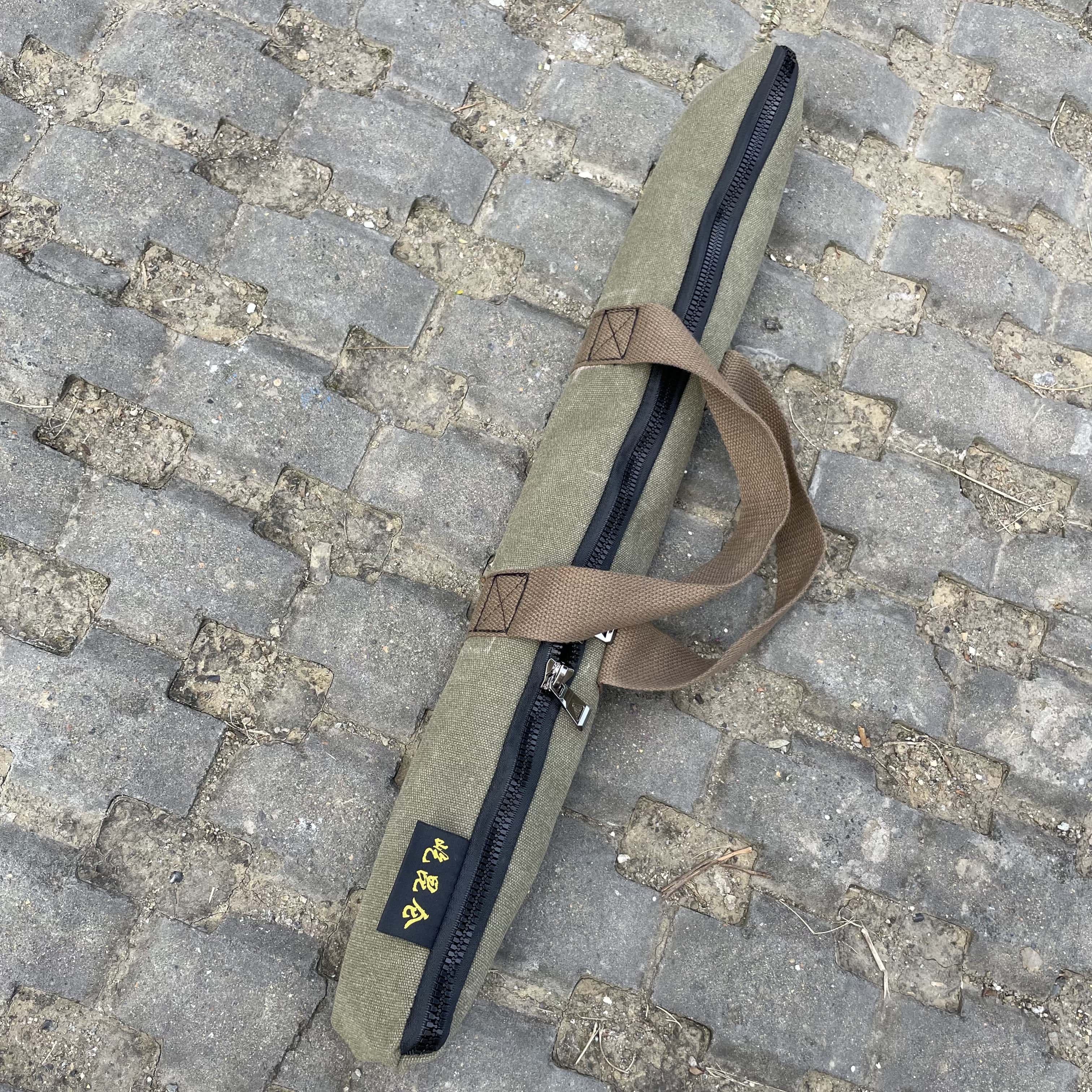 三层加厚帆布防水便携渔具包定制