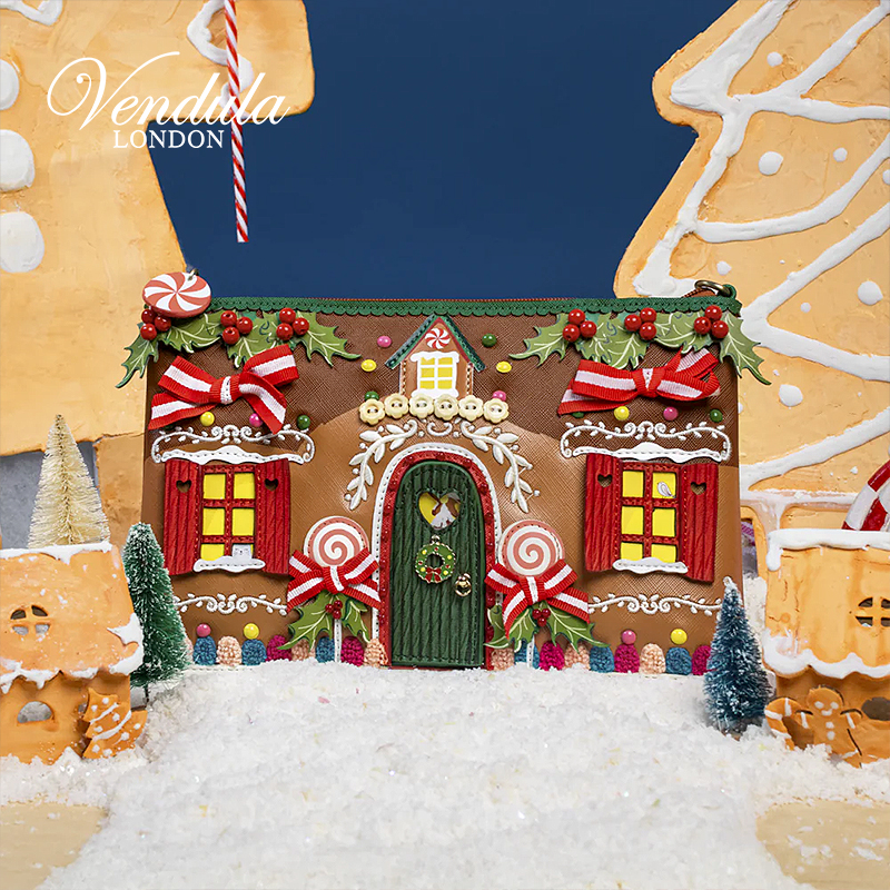 Vendula英国原创手工女包 姜饼屋系列少女风时尚单肩斜挎包