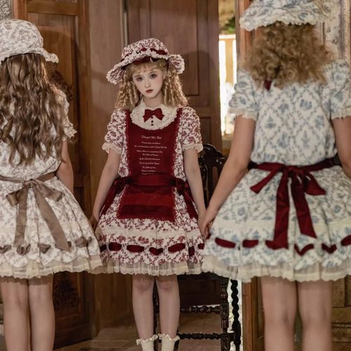 暮眠小镇lolita裙原创正版连衣裙
