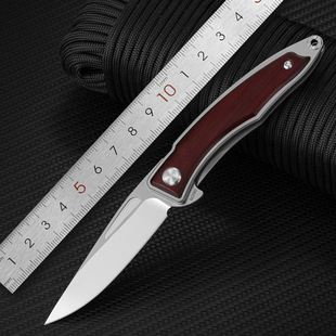 M390钢高硬度锋利折叠刀迷你口袋钥匙扣小刀随身便携防身户外刀具