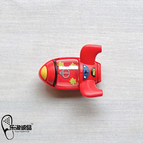 新款Crocs配饰洞洞鞋花 鞋上装饰品3D立体火箭鞋扣卡骆驰配件配饰