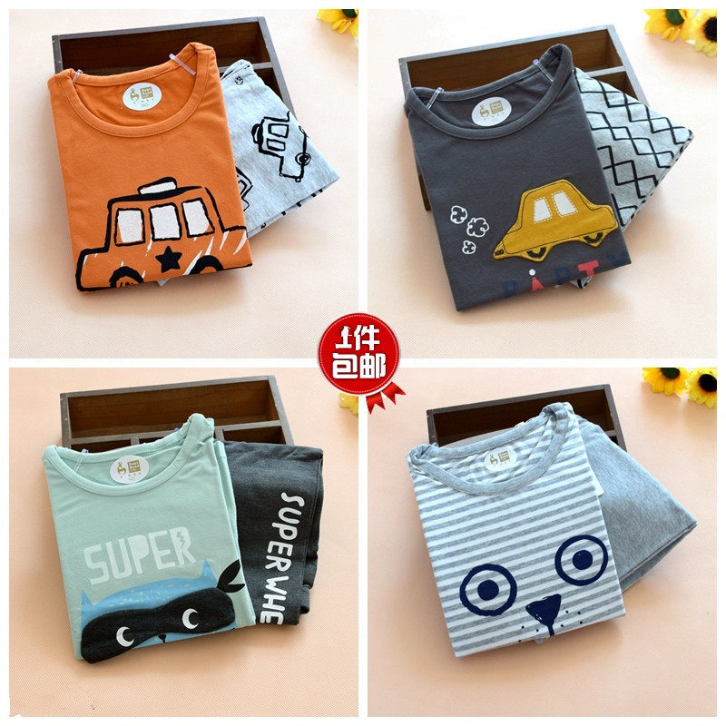 帅鹿男童春秋冬莱卡棉内衣套装儿童秋衣秋裤宝宝家居服2包邮,童装/婴儿装/亲子装,内衣套装,淘宝优惠券,粉丝福利购,淘宝优惠卷