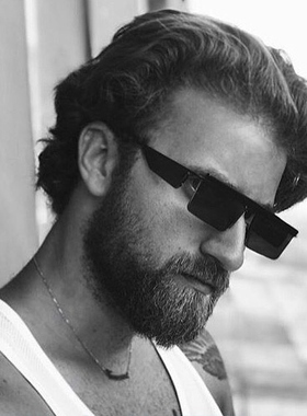 艾米宋Gigi/Bella/Rihanna同款Le Specs墨镜女太阳镜个性镜面方形