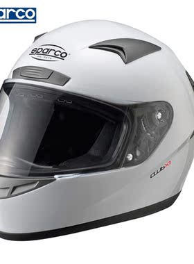 SPARCO CLUB X1卡丁全罩式训练赛车头盔ECE认证斯巴科赛车帽