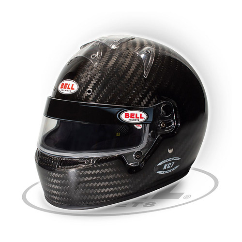 BELLKC7-CMR卡丁盔认证碳纤全盔