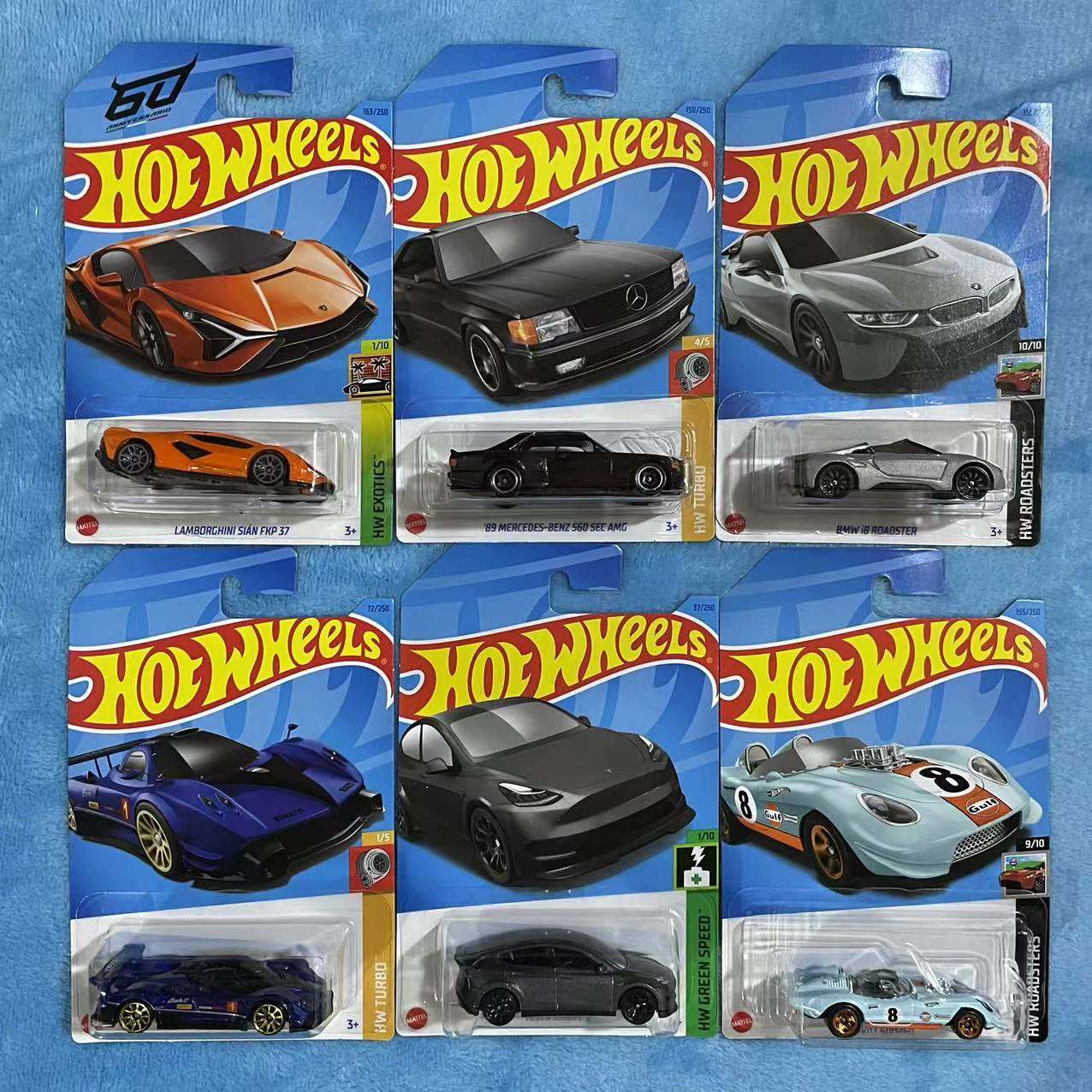 HOT WHEELS 스포츠카 MERCEDES-BENZ PORSCHE KOENIGSEGG 자동차 PORSCHE 2023H 새 모델 23H LIGHTNING 한정판
