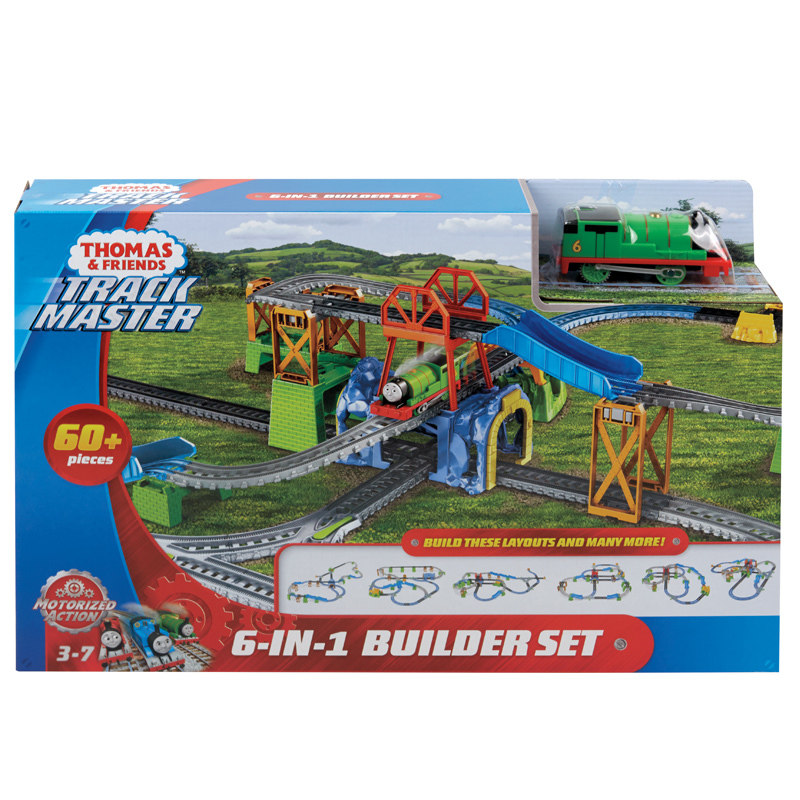 THOMAS TRACK MASTER SERIES PERCIDO PLAY VARIETY SET ELECTRIC TRAIN TRACK TOY GBN45